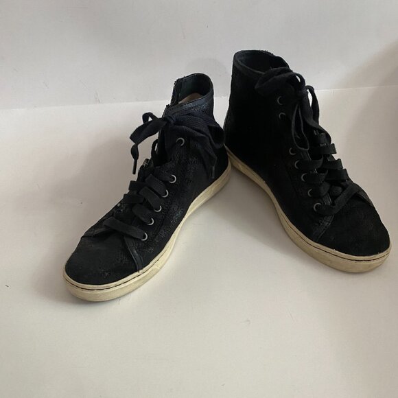 UGG Blaney Crystals Women's Black High Top Sneakers Size 7.5 1008490 Fall - Picture 3 of 15